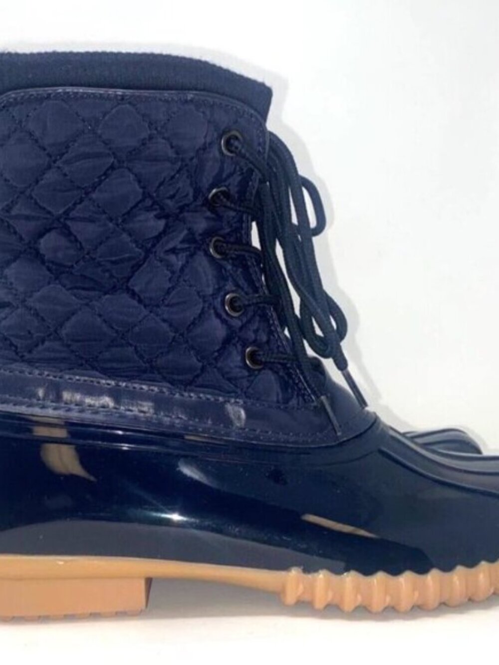 Sporto Destiny Women's Duck Winter Waterproof Boot Navy Size 6 - Picture 6 of 8